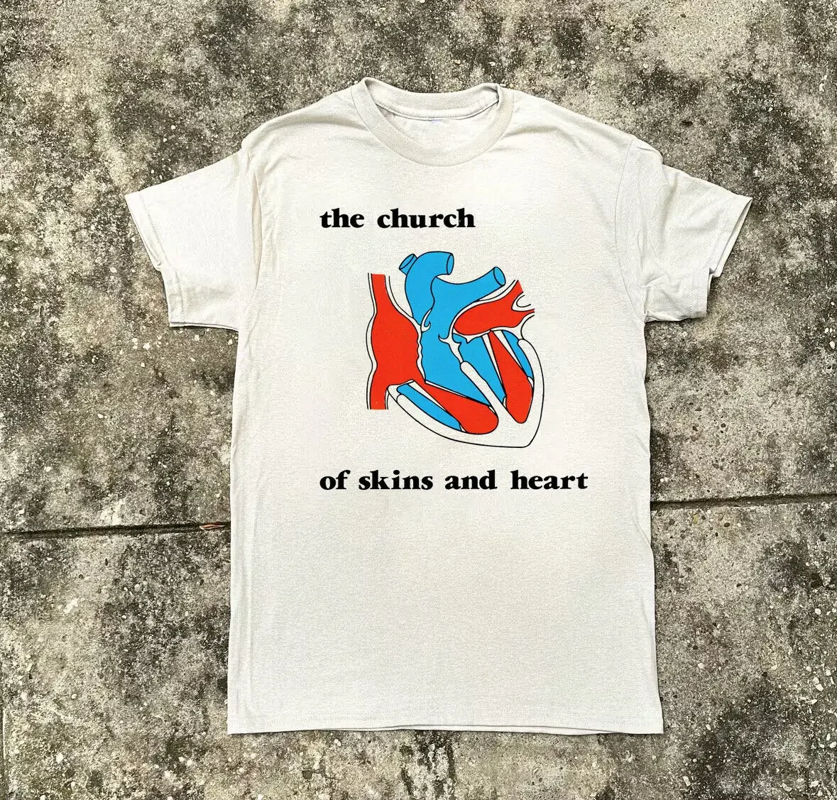 Альбом с церковью скинов и сердечками, подарок для фанатов от S до 5XL, футболка S5148
