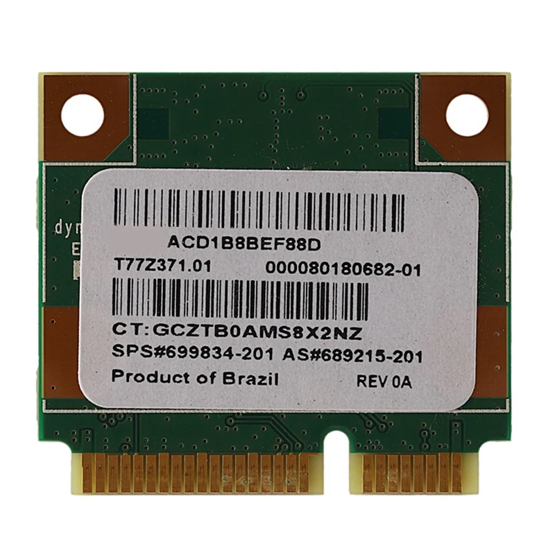 5 قطعة 150Mbps 2.4Ghz RT3290 802.11B/G/N اللاسلكية Wlan بطاقة واي فاي بلوتوث BT 4.0 نصف بطاقة PCI-E صغيرة ل HP CQ58 M4