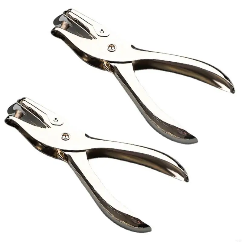 Handheld Hole Metal Punching Pliers 3mm 6mm Single Hole for Paper