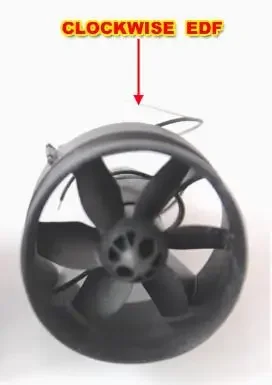 30mm K30 Ducted Fan System with K286 Brushed Motor for 1S RC Micro Indoor Airplane Fixed-Wing Drone