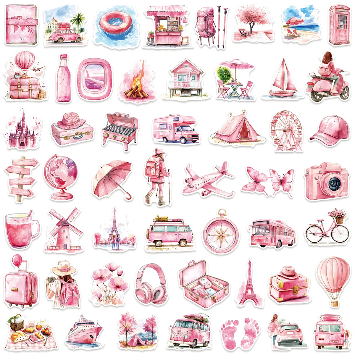 50-100 adet pembe suluboya açı - Garden Journal Planner incelemesi ve fiyatı