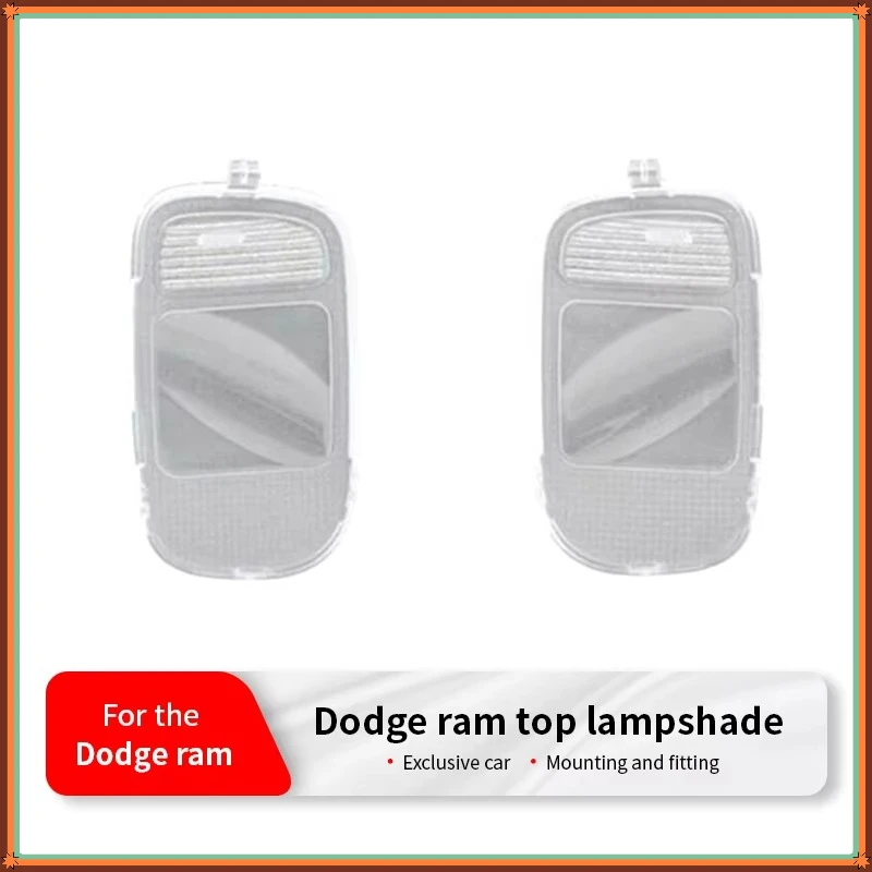 For Dodge Ram 1500 2500 3500 4500 5500Car Interior Overhead Console Dome Light Lens Clear Cover 5183270AA 5183271AA