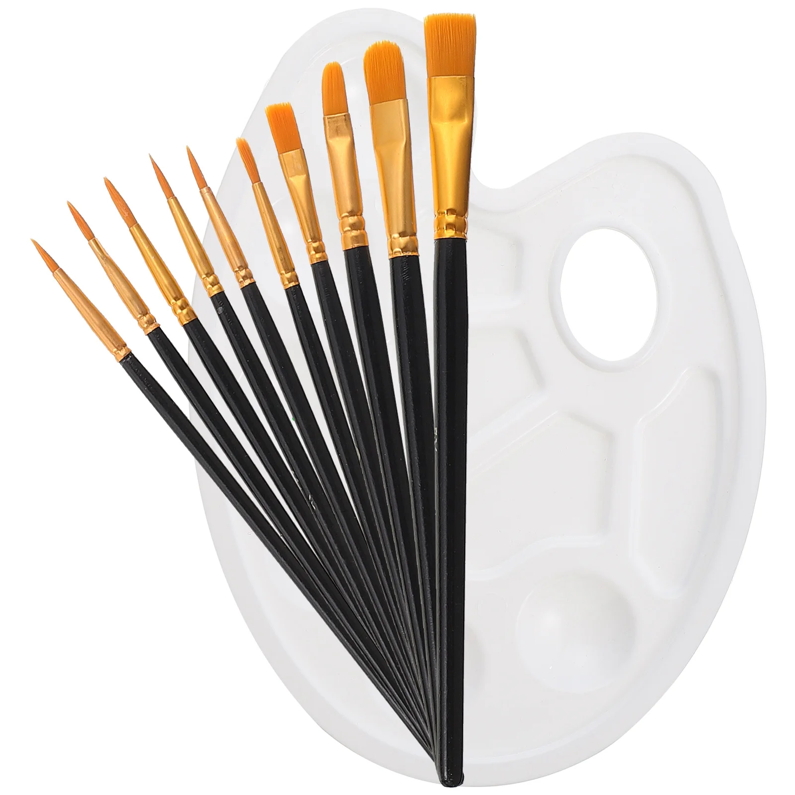 

1 set Oil Paint Set Professional Watercolor Brushes Ergonomic Design Travel Supplies Gifts Watercolor Brush Painting Tools