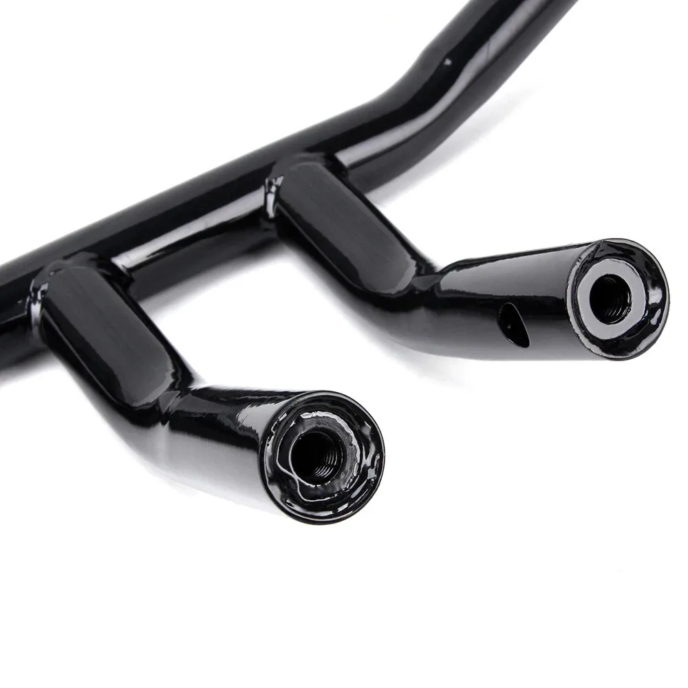 8 Rise T-Bar Handlebar Drag Fat Bar For Harley Sportster Dyna Softail FLST FXST