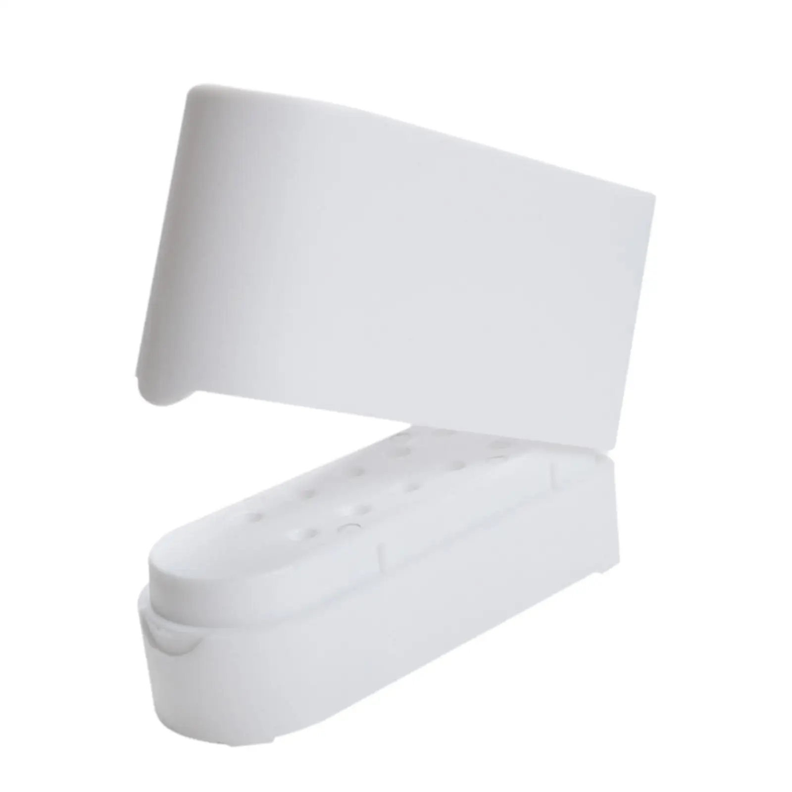 أداة مانيكير حامل لقم الأظافر 12 فتحة صندوق تخزين PP البلاستيك المنظم رف لمعدات الأظافر والمنتجات الفنية #3