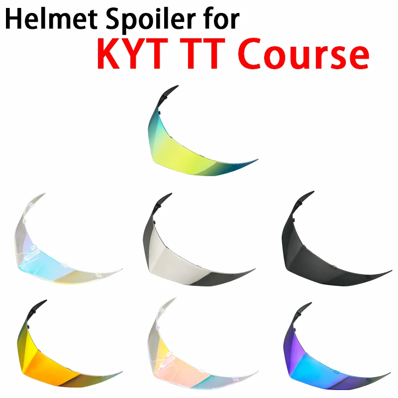 Helmet Accessories Spoiler For KYT TT Course Helmet Decoration Rear Helmet Spoiler Motorcycle