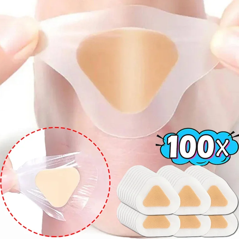 10-100pcs Silicone Gel Shoes Stickers Pain Relief Patch Liner High Heel Sticker Feet Care Adhesive Hydrocolloid Pads Cushions