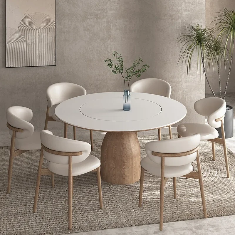 Desk Kitchen Dining Tables Round White Mobile Wall Side Restaurant Coffee Dining Tables mesa dobravel portatil Furniture