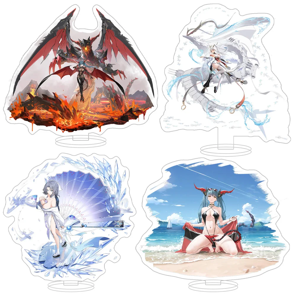 Loen Store Azur Lane new  game characters anime peripheral HD cute sexy original acrylic stand Desk ornament keychain Boy girl