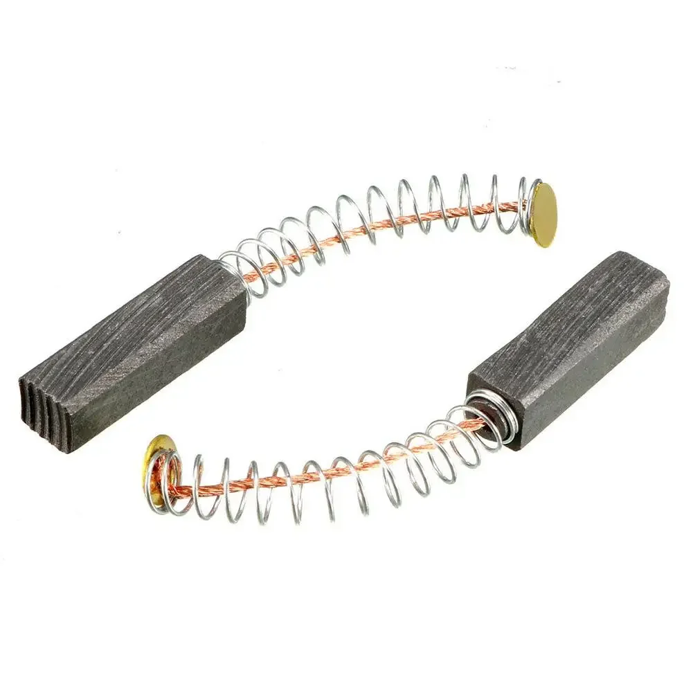 Peça de ferramenta elétrica, ferramentas elétricas e motores, escova de carbono, brocas de martelo, 20x6x6mm, motores elétricos de carbono