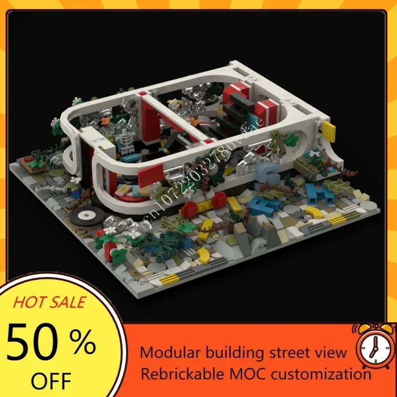 2758PCS Z Modular MOC Music-Store Creative Street View Custom Puzzle Architecture DIY Educational Assembly Model Toy Gift