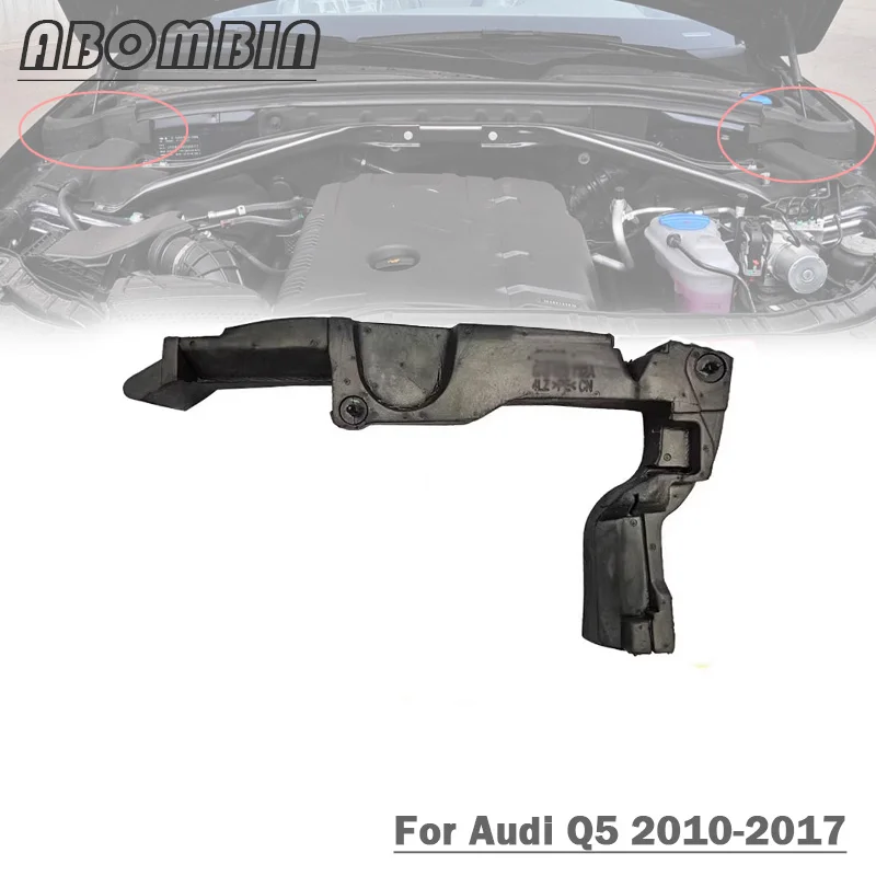 

Front Hood Waterproof Strip Engine Hood Sealing Strip Deflector Foam Block For Audi Q5 2010 11 12 13 14 15 16 2017
