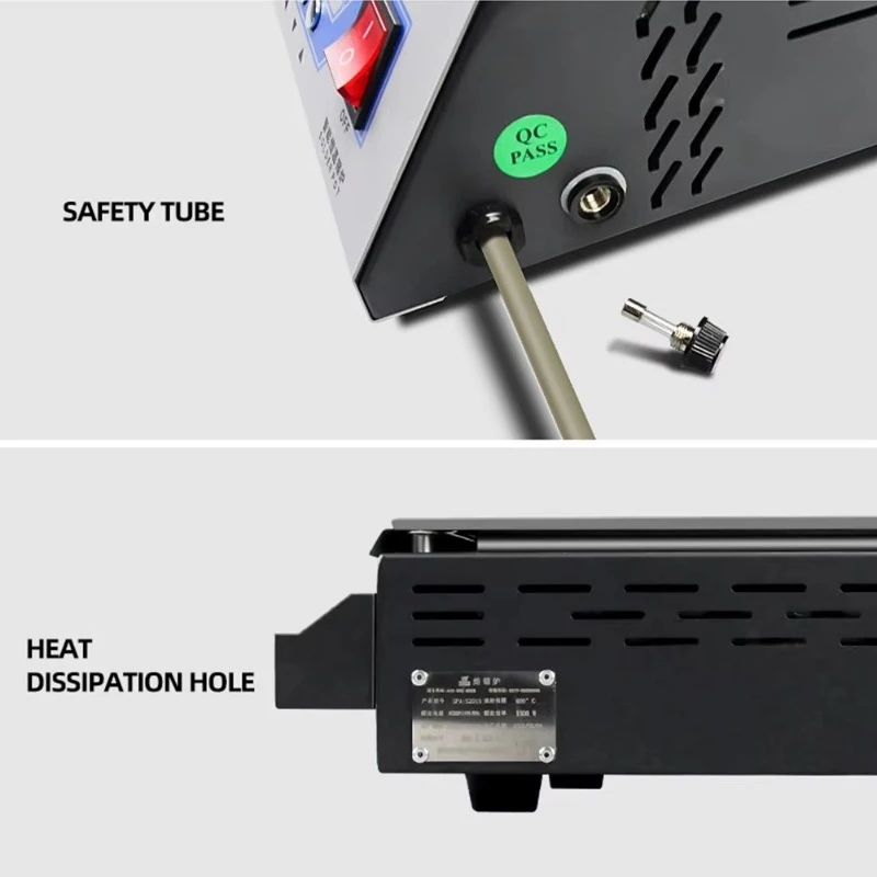 Desktop Digital dip soldering machine constant temp soldering furnace 220V lead-free hot soldering Tin melting furnace