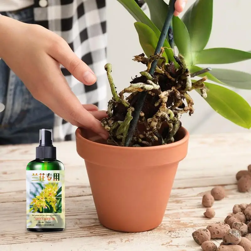 150ml Orchid Plant Food Orchid Fertilizer Liquid Plant Root Plant Nutrient Solution Liquid Rapid Growth Indoor Plant Fertilizer