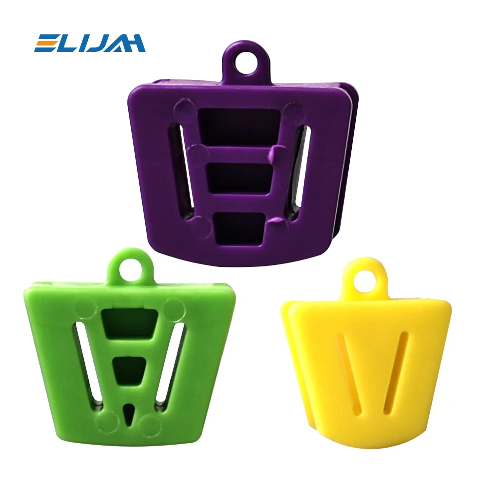 

ELIJAH 3Pcs 3Sizes Mouth Prop Bite Rubber Opener Retractor Dentist Materials Intraoral Supporting Device Orthodontic Supplies