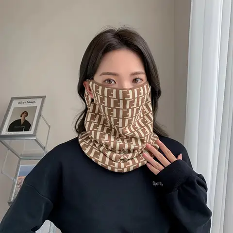 열 교수형 귀 마스크 간단한 목 커버 Skullcap 겨울 스카프 검사기 목 보호 사이클링 페이스 마스크 야외