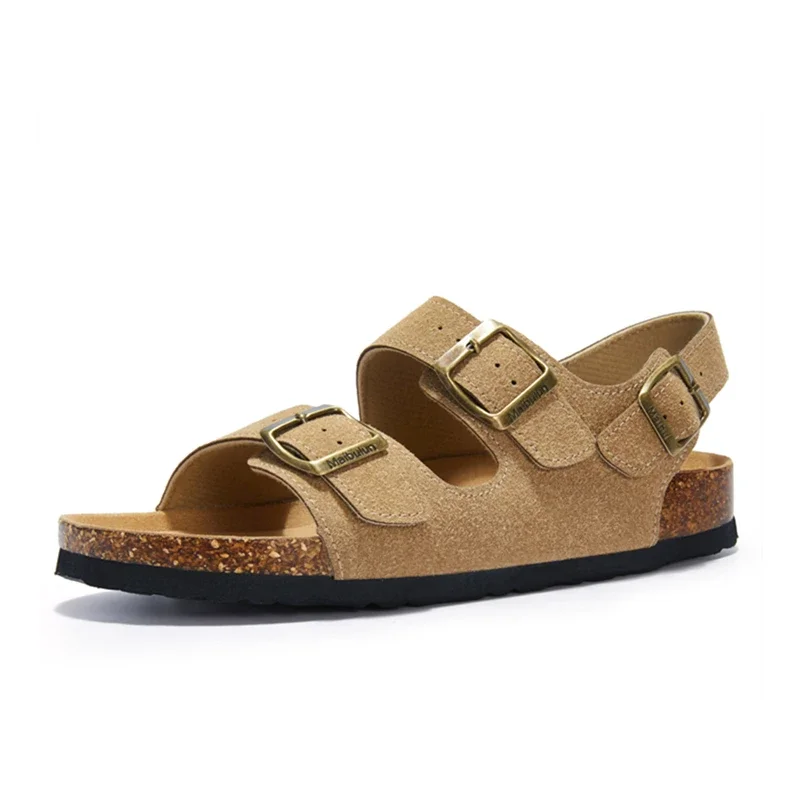 

New Summer Women Cork Sandals Casual Non-slip Beach Men Outdoor Gladiator Shoe sandalias platform shoes