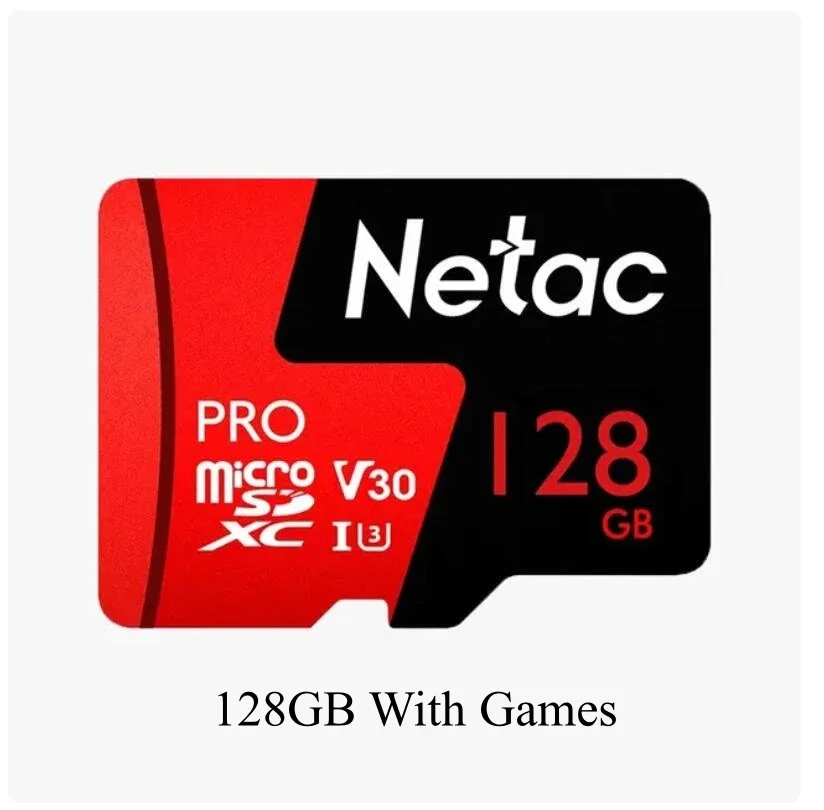 Para anbernic rg406v rg405v micro sd tf jogos cartão de memória rg556 rgcube console cartão de jogo plug and play acessórios