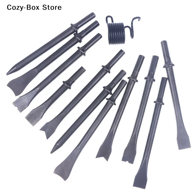 [ZY]1PCS Air Chisel Head Hard Steel Solid Air Shovel Head Air Impact Hammer Bit Pneumatic Tool Kit[ZY]
