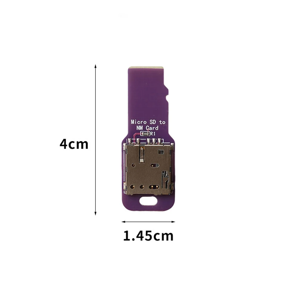 PCB This TF to NM card external extension heat dissipation test card board is suitable for converting TF devices to Android nano