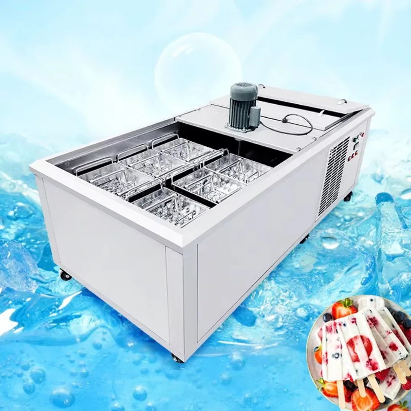 Customized Top quality commercial 6-mode popsicle ice cream and popsicle machine newly sold with water and milk