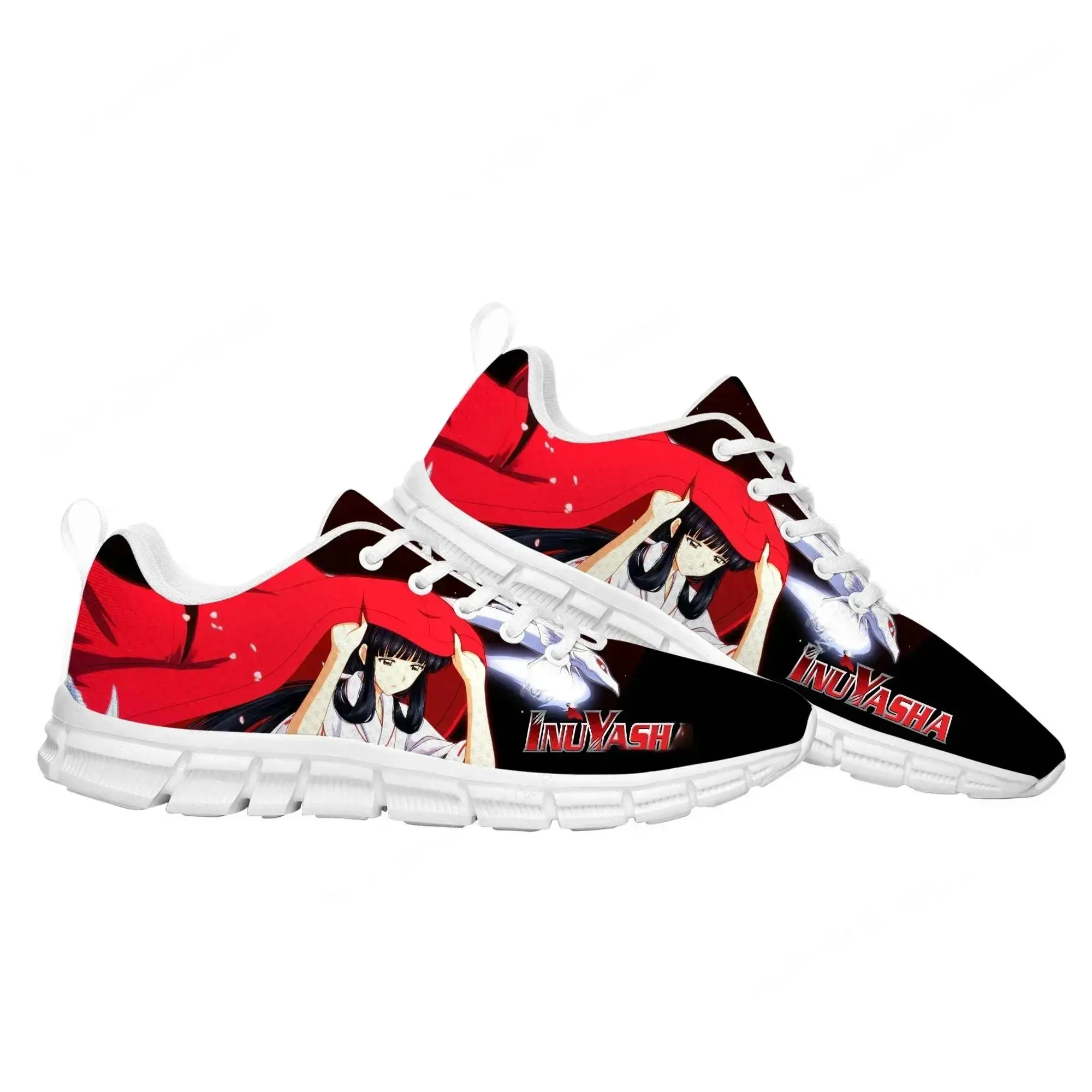 Kikyo Sports Shoes Mens Womens Teenager Comfortable Sneakers Inuyasha High Quality Cartoon Manga Comics Sneaker Custom Shoe