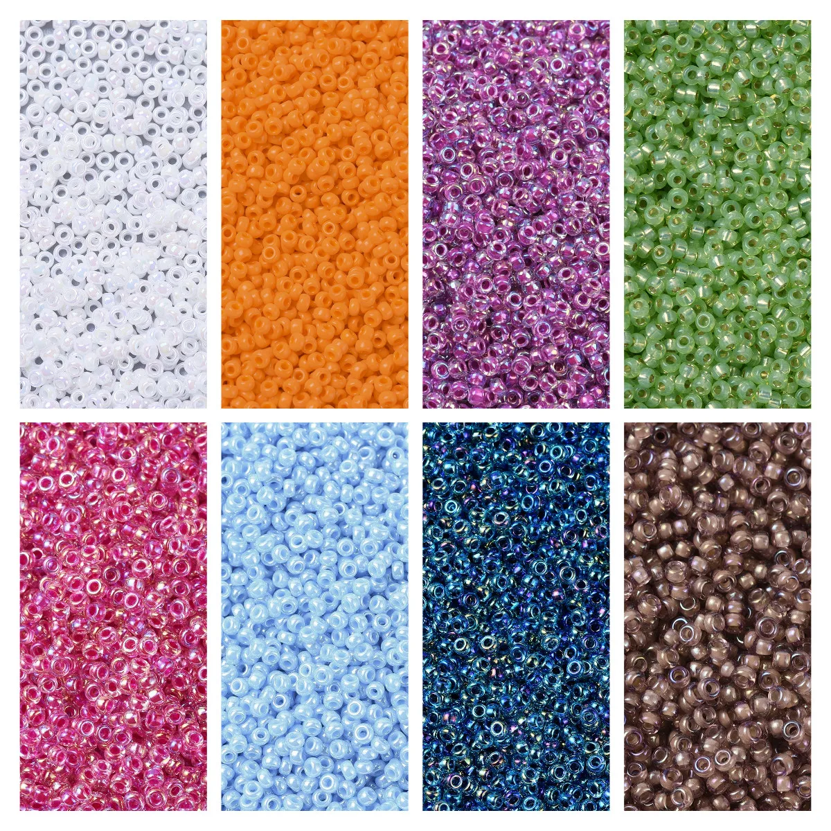 Glass Seed Beads 2Mm Jewelry Making - 10g 11/0 Round Japanese Seed Beads