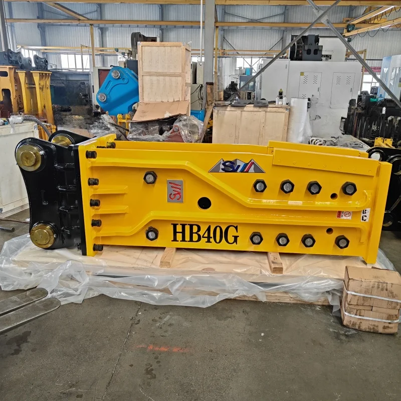 Hydraulic Hammer Rock Breaker HB40G with 160mm Chisel for 35-50Ton Excavator