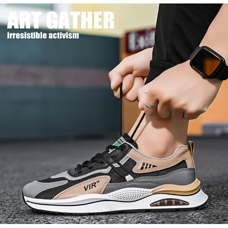 Herren schuhe neue Sommer atmungsaktive Mesh Schuhe Forrest Gump Papa Sport Freizeit Jugend Sport Student vielseitige Mode Schuhe