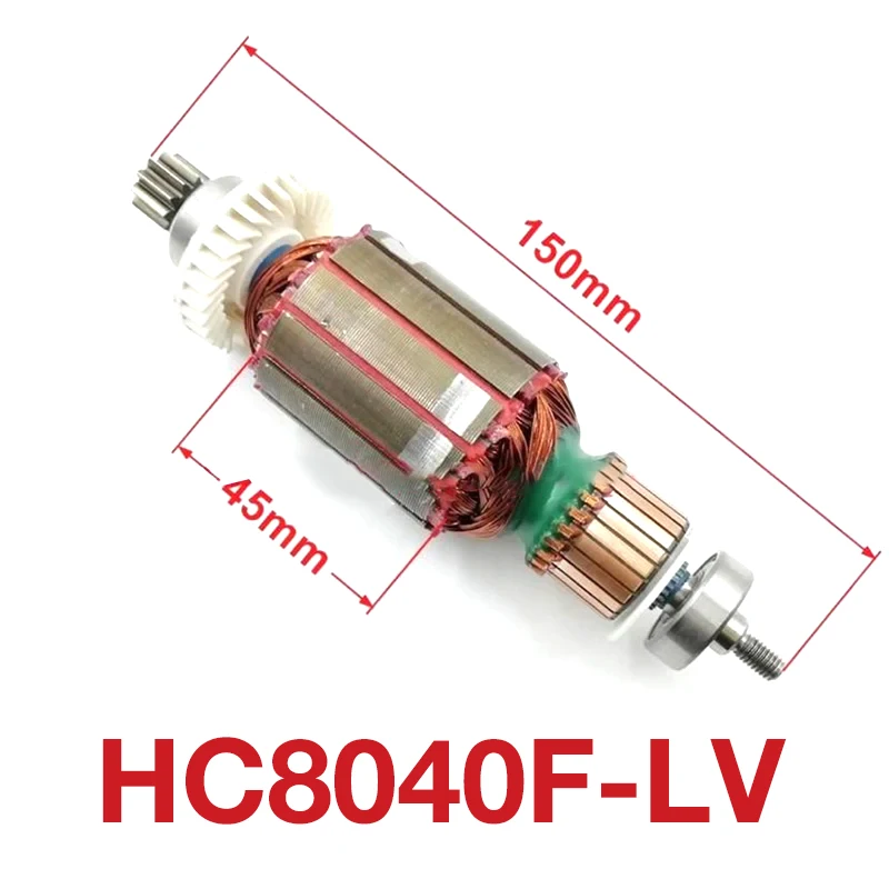 substituicao da ancora do rotor do motor lavagem do carro maquina de lavar do carro yili hc8040 hc8040f lv acessorios ac220240v 01