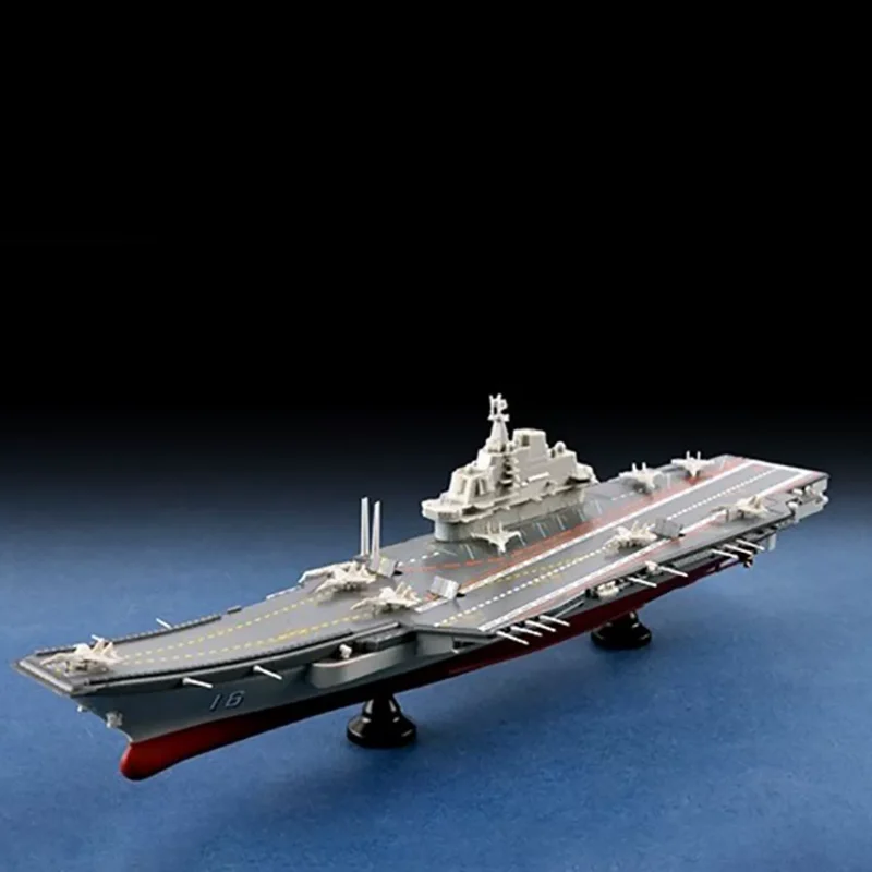 

EASY MODEL 1/1000 Scale Chinese Navy Aircraft "Liaoning" CV-16 07313 Diy Assembled Plastic Model Collectible Toy Gift