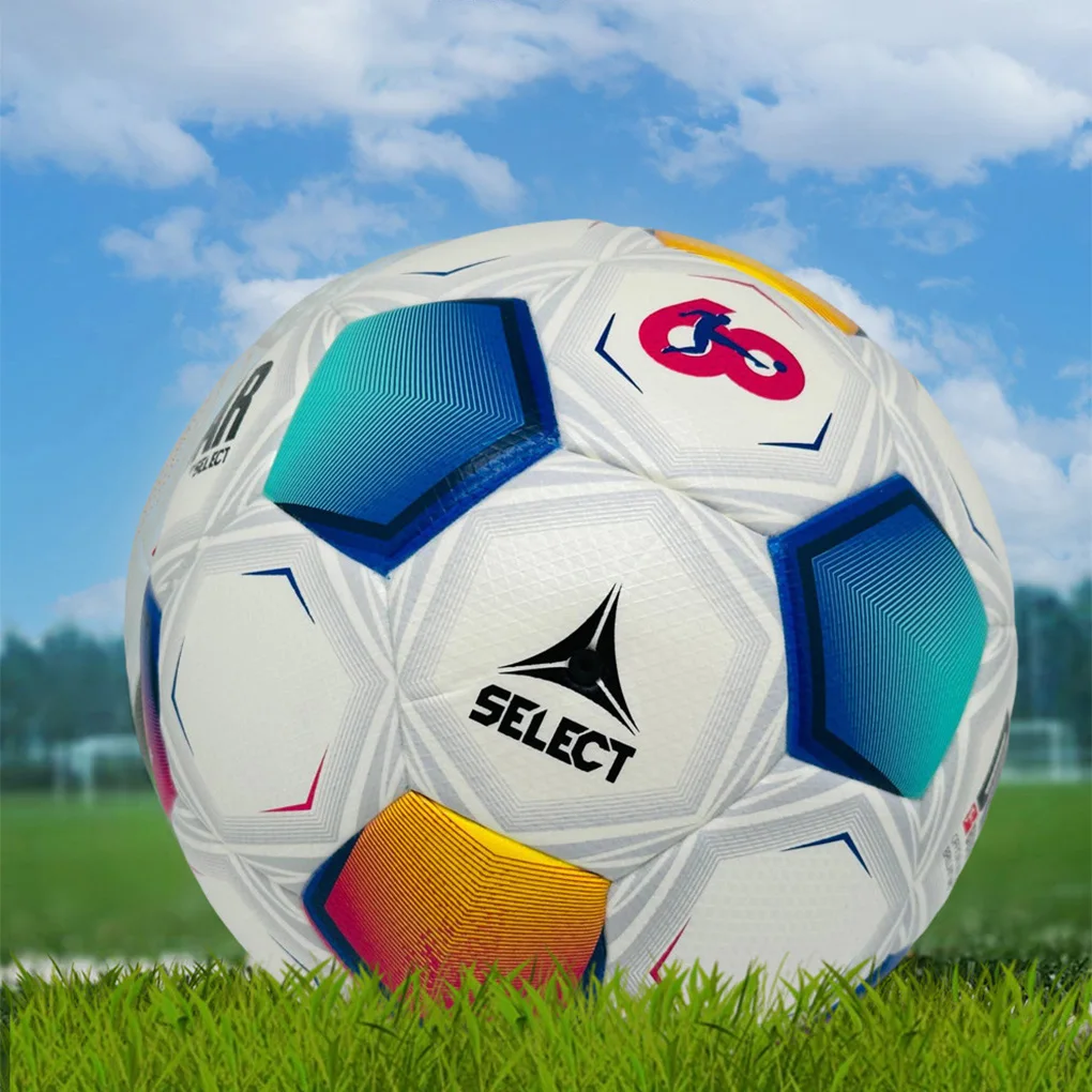 Balón de fútbol ze 5, engrosado y resistente al desgaste, para duradero y al descanso de caída, juego con reposapiés de desgaste