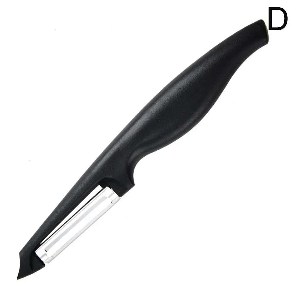 1Pc Affettatrice di Verdure Pelapatate Carota Patate Frutta Tritare Coltello Taglierina In Acciaio Inox Pelapatate Affilato Rasoio Grattugia Utensili Da Cucina J2T4