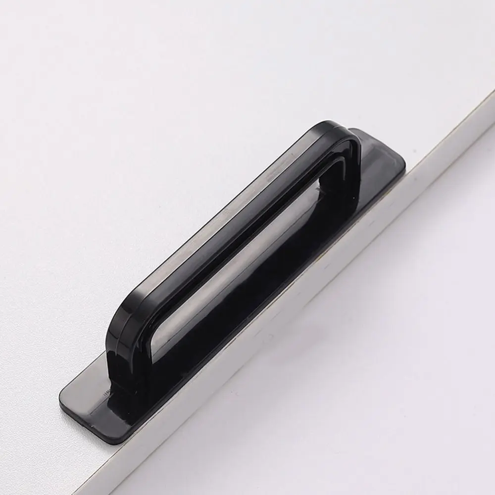 Fashion Knobs Door Handle Self-adhesive Surface Mounted Door Pull No punching Push-pull Cabinet Handle Drawer
