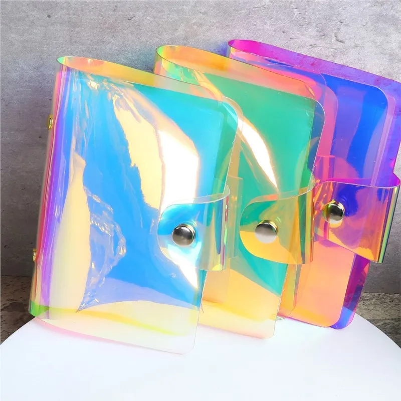 20 Slots PU Nail Stamping Steel Plate Holder Organizer 6*12CM Rectangular Nail Art Stamp Card Bag Stencil Album Storage Bags