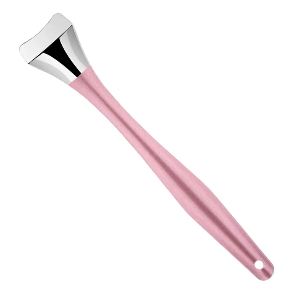 Limpador de poros de pele em aço inoxidável, sem fragrância, cabo longo, ferramenta de remoção de cravo, sem eletricidade, ferramenta de cuidados com a pele