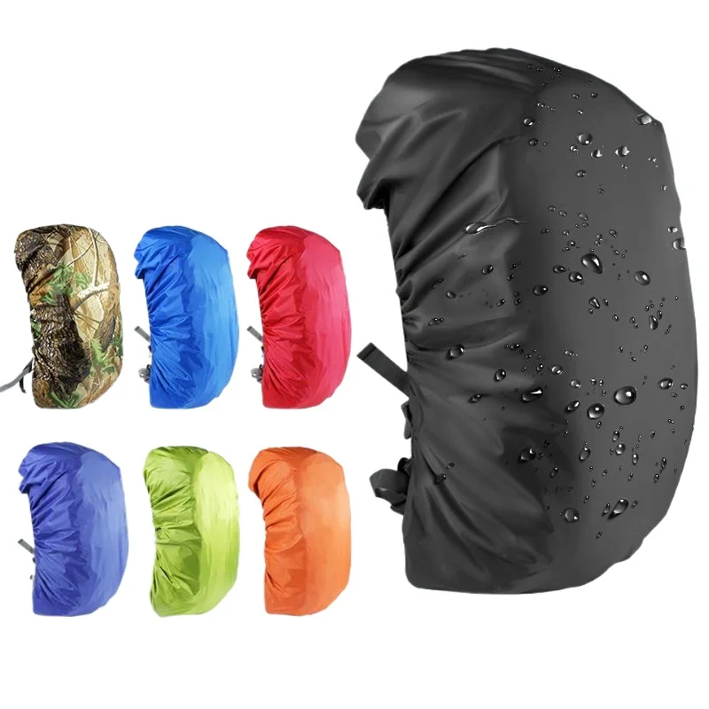 

Universal Elastic Backpack Rain Cover, Waterproof Dustproof Fabric Protective Shield for Hiking Travel Luggage,Elastic closure