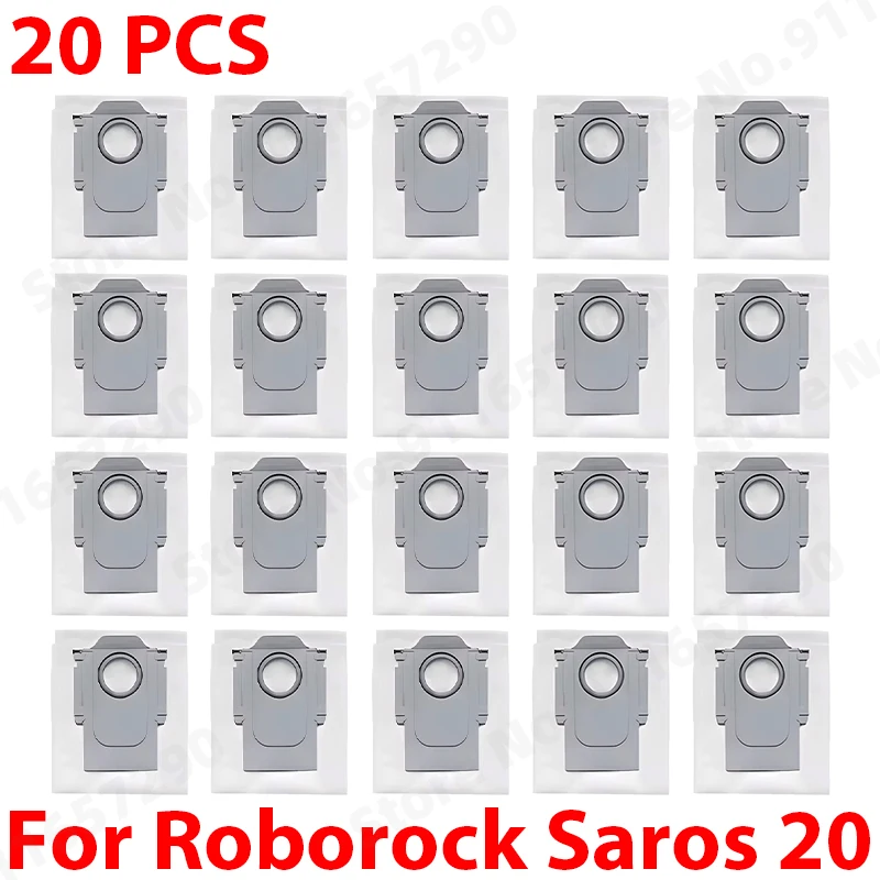 For Roborock Saros 20 Spare Parts Main Side Brush Mop Cloth Hepa Filter Dust Bag Robot Vacuum Cleaner Replacement Accessories image 3