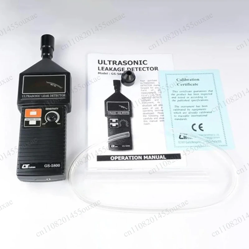 Ultrasonic Leak Detector 20‑100KHz Transmitter Gas Liquid Air Pipeline Leakage Monitor Tester