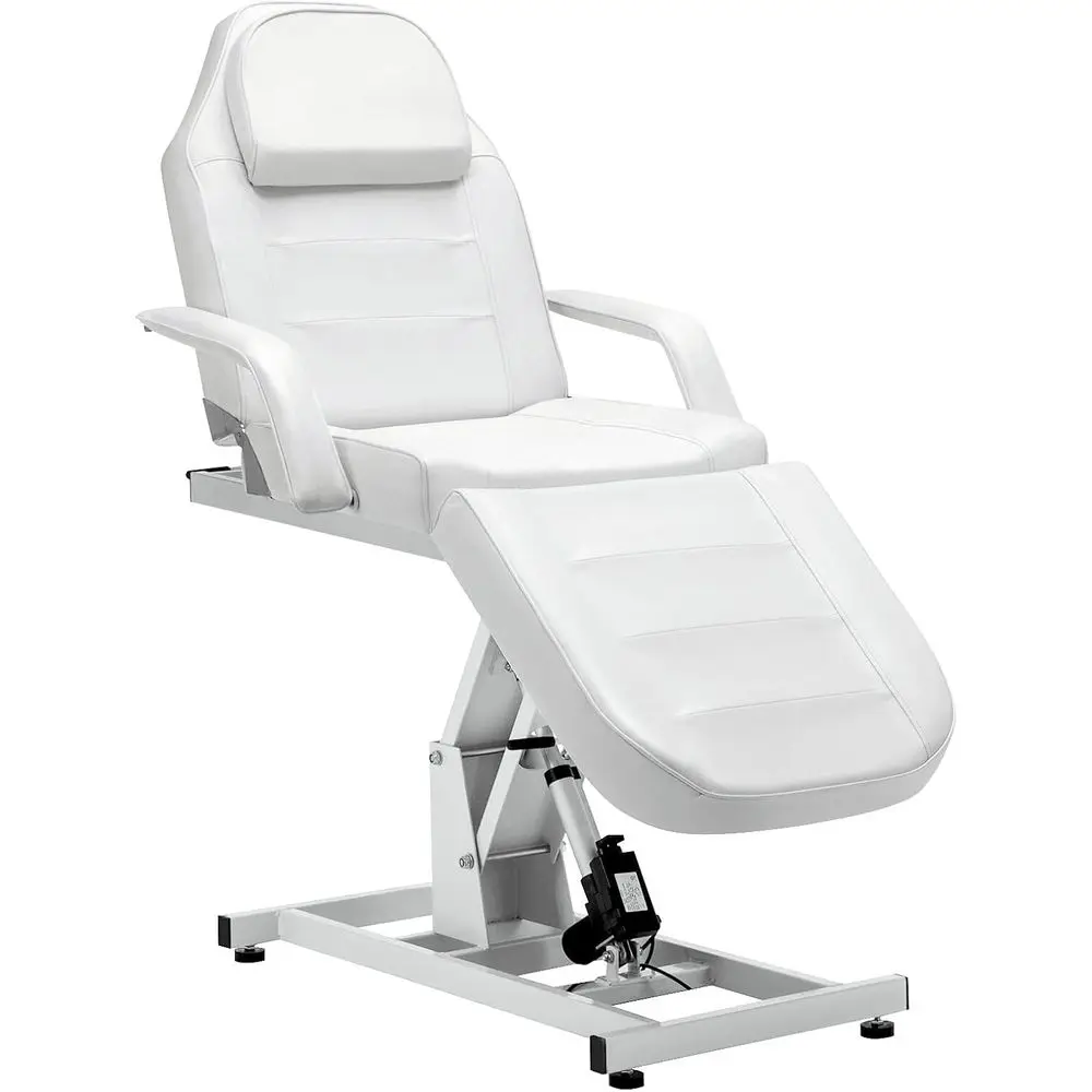 

Adjustable White SPA Massage Bed with Tattoo Chair and Facial Table for Beauty Salon Equipment