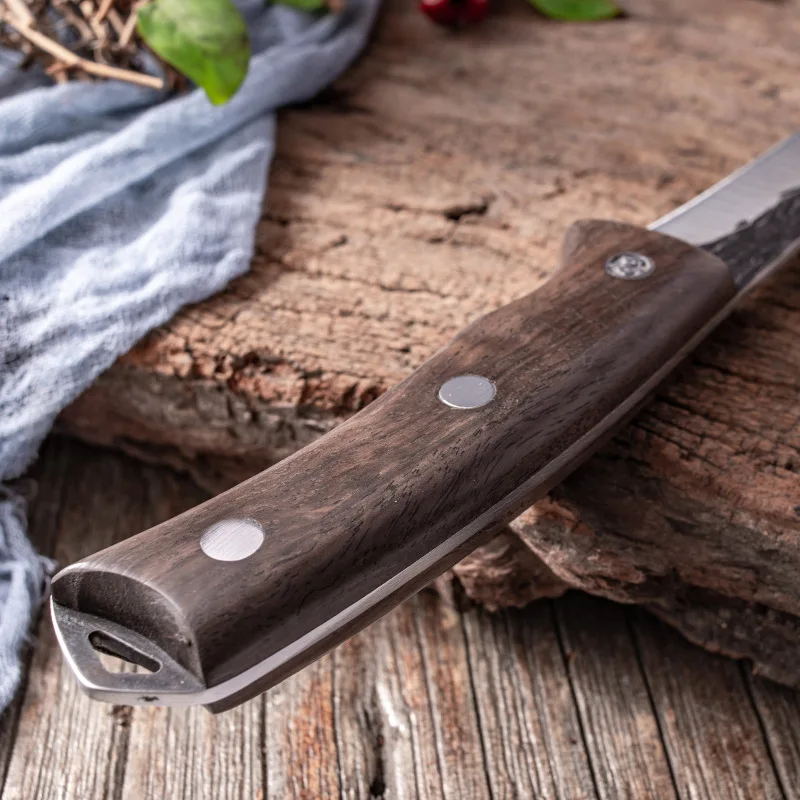 XUANTENG forja, abertar, cuchillo para cortar huesos, cuchillo para cortar pescado especializado para abertar cerdos, ovejas y peces