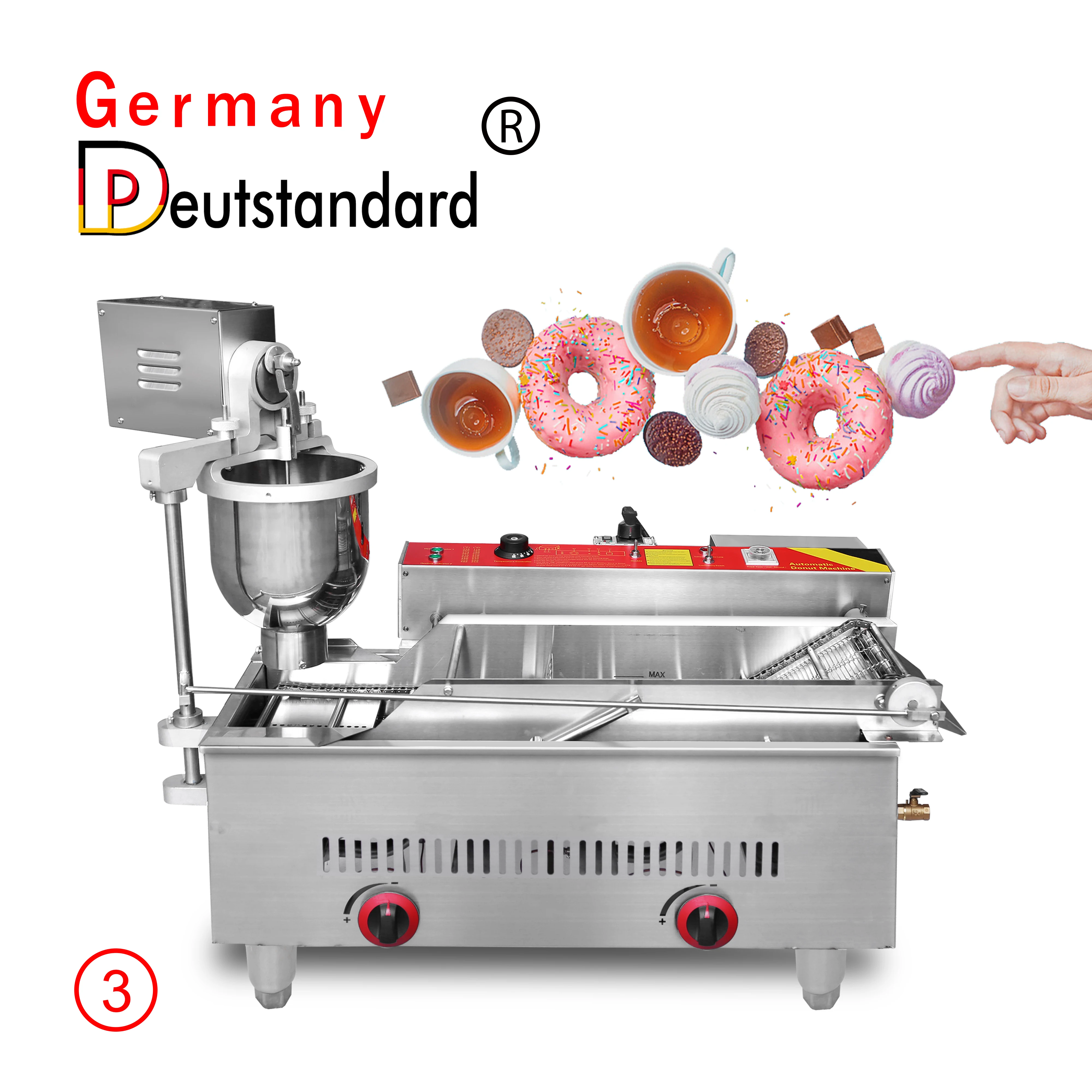 

New Professional Automatic Donut Machine With Gas