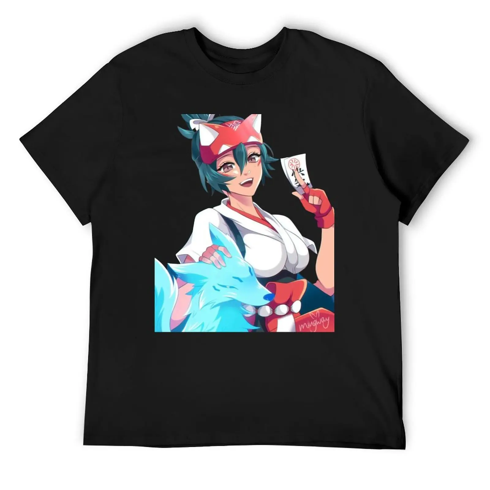 Kiriko T-Shirt quick-drying anime Aesthetic clothing clothing for men