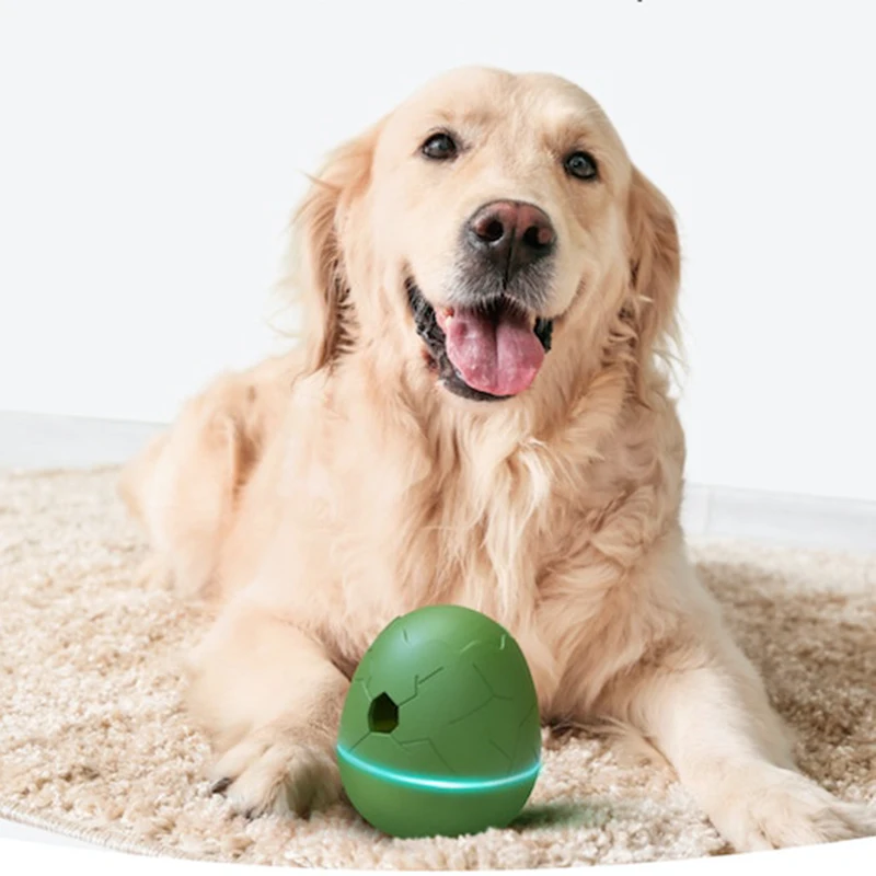 New Smart WickedEgg Multi-Function 360 Rotating Electric Automatic Pet Dog Cat Toy Treat Dispenser Interactive Wicked Egg