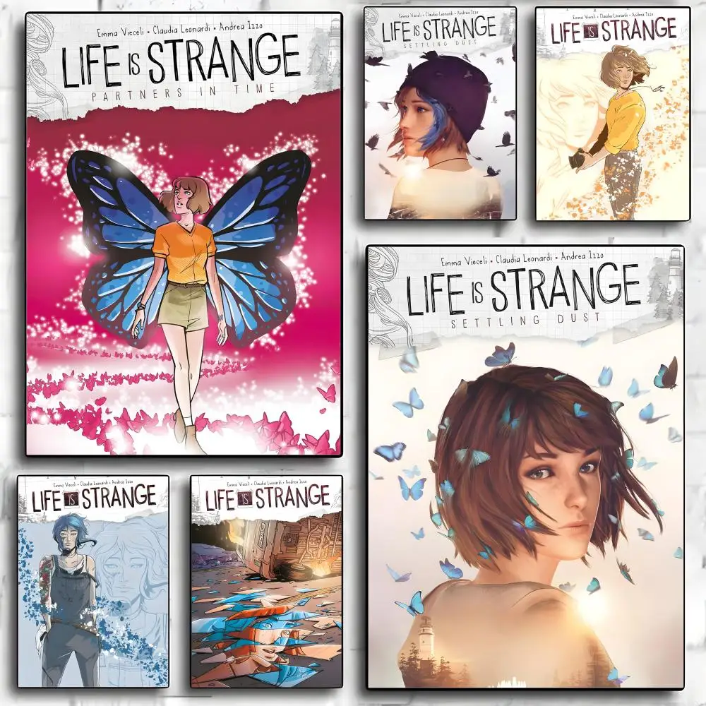 Game L-Life is Strange Poster Decorative Wall Art Stickers Mural Photo Print for Home Living Room Hallway Decor