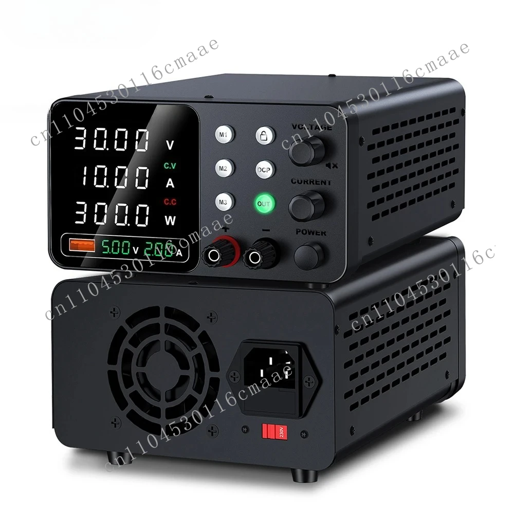 alimentation-cc-reglable-30v-10a-reglage-de-l'encodeur-banc-de-memoire-source-d'alimentation-160v-120v-60v-5a-3a-anodisation-du-metal