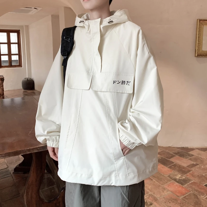 

Outdoor Men's Jaet Spring Autumn New American Retro High Street Functional Sle Workwear Coat Windproof Long Sve Zipper...