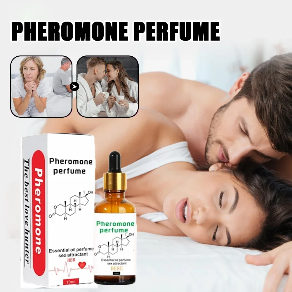 Pheromone Perfume Essential Oil For Women To Attract Men Flirting Perfume With Long-Lasting Fragrance