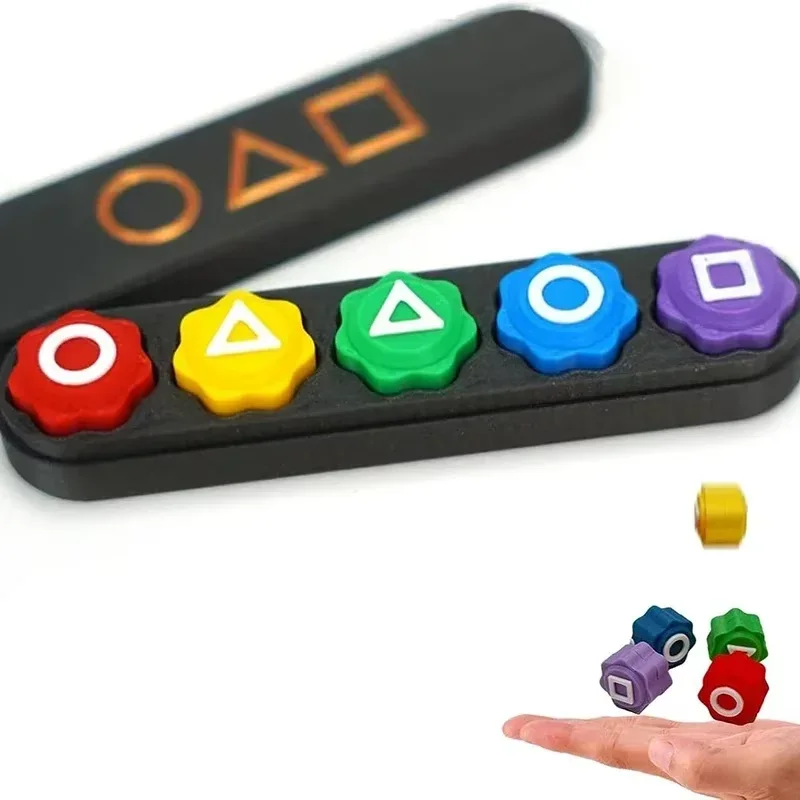 3D Printing Calamari Game Dice Party Game Props Vierkante Cirkel Driehoek Afdrukken Bar Games Party Props Koreaanse Film Play Game
