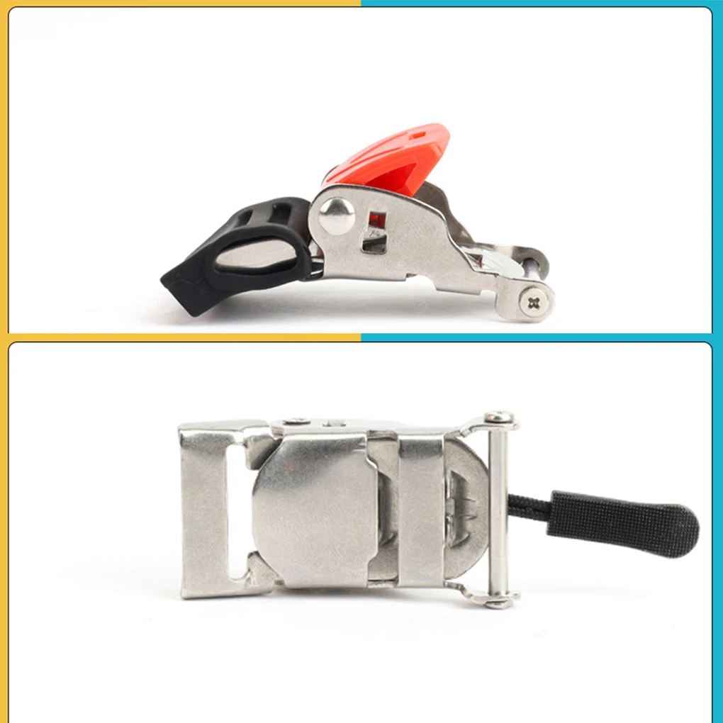 طقم مشبك تحرير سريع خفيف الوزن - مراجعة Quick Release Buckle Motorcycle Helmet وسعره